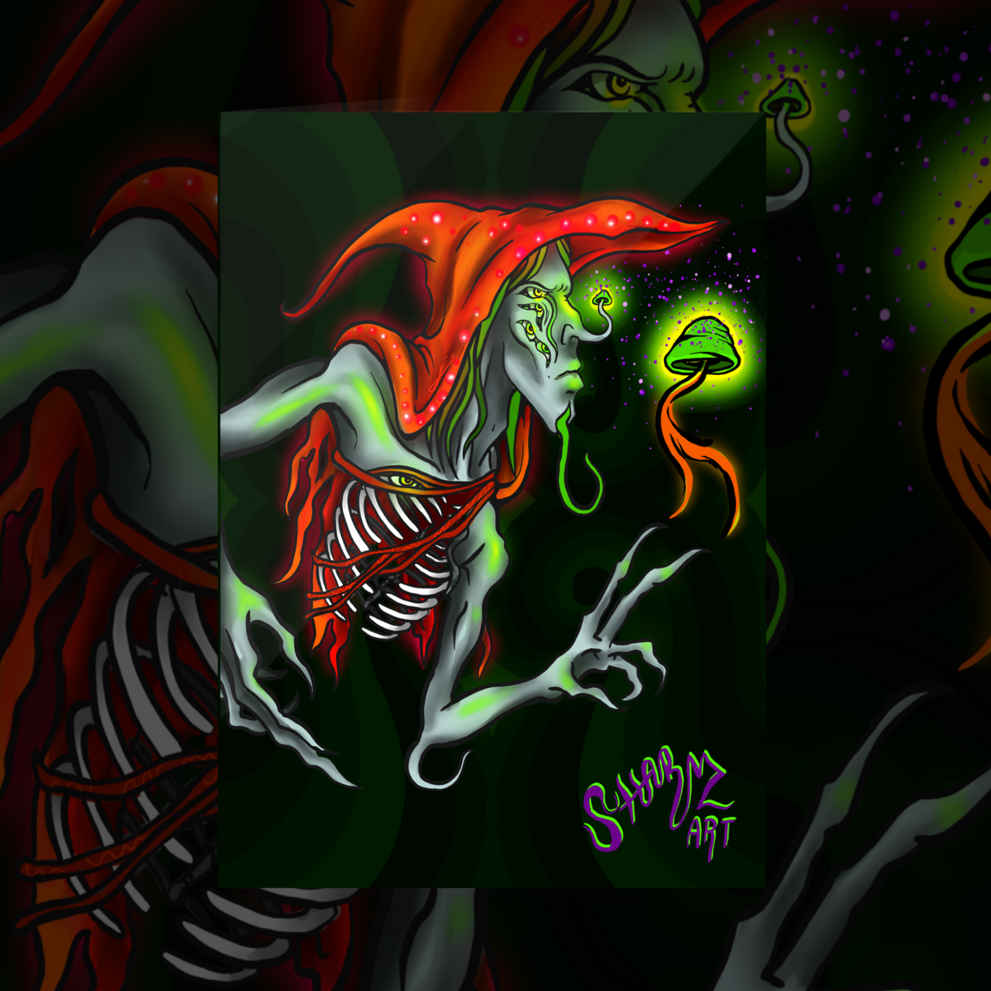 Fungi Druid Poster