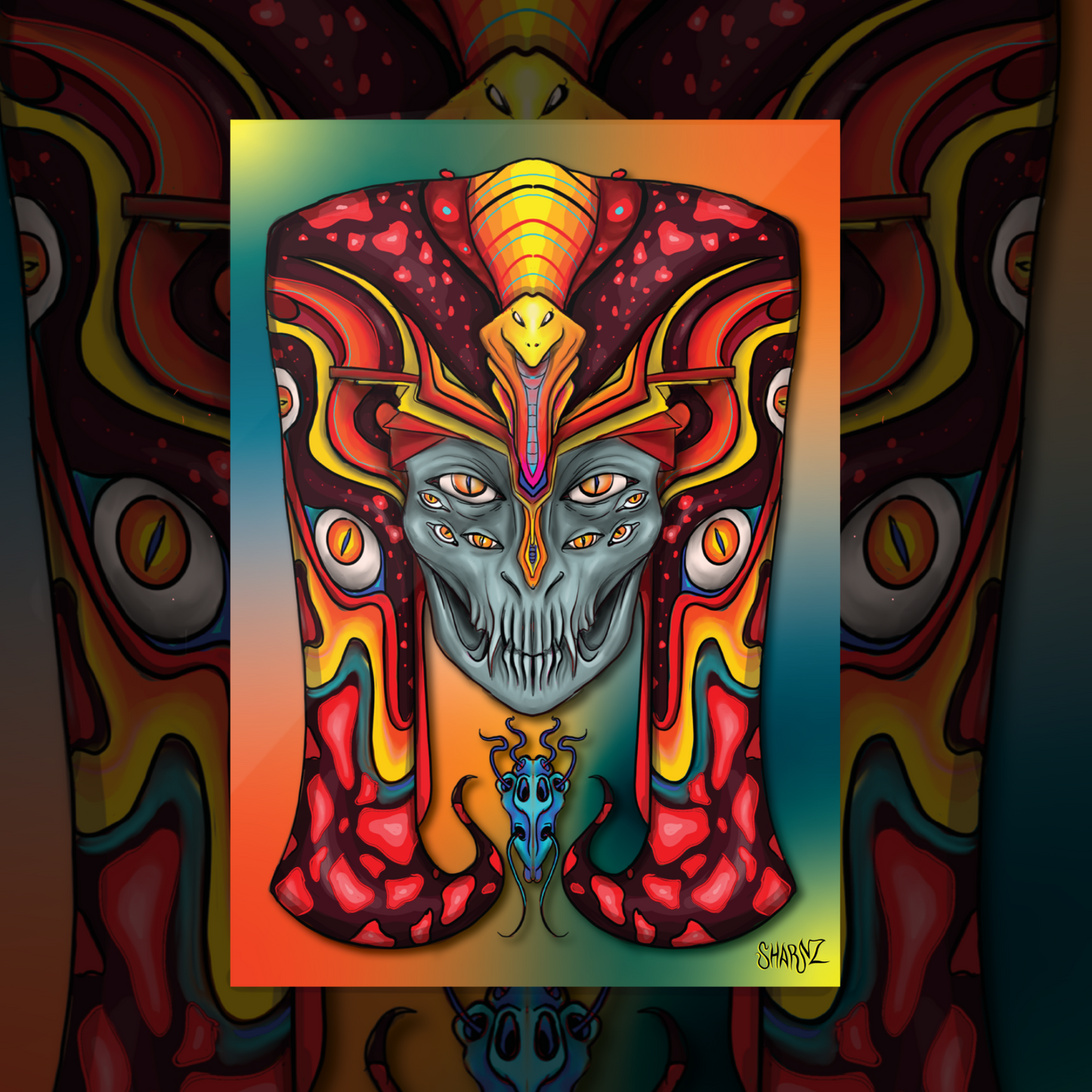 Cosmic Pharaoh Poster